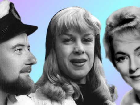 From left to right: Michael Dillon, Roberta Cowell, Christine Jorgensen